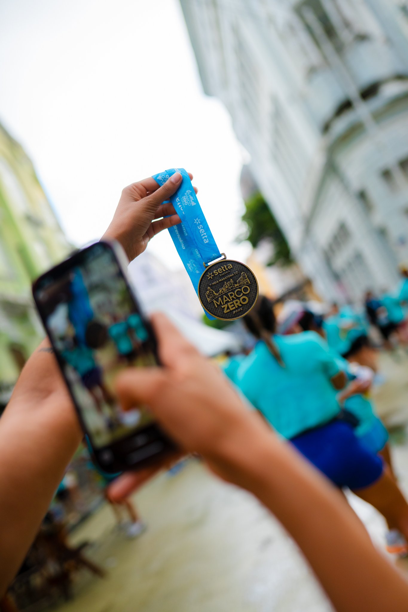 Atletas da Meia Maratona do Marco Zero